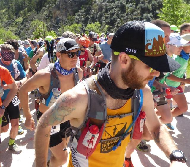 And they're off! Seriously I started walking right after. Photo: Chip Tilden